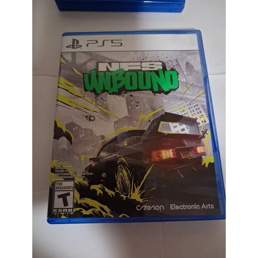 Need for Speed Unbound PS5 Video Game Sony PlayStation 5 Excellent Condition